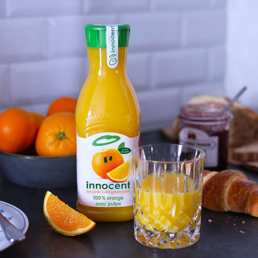 Jus d'orange avec pulpe 900ml x 6